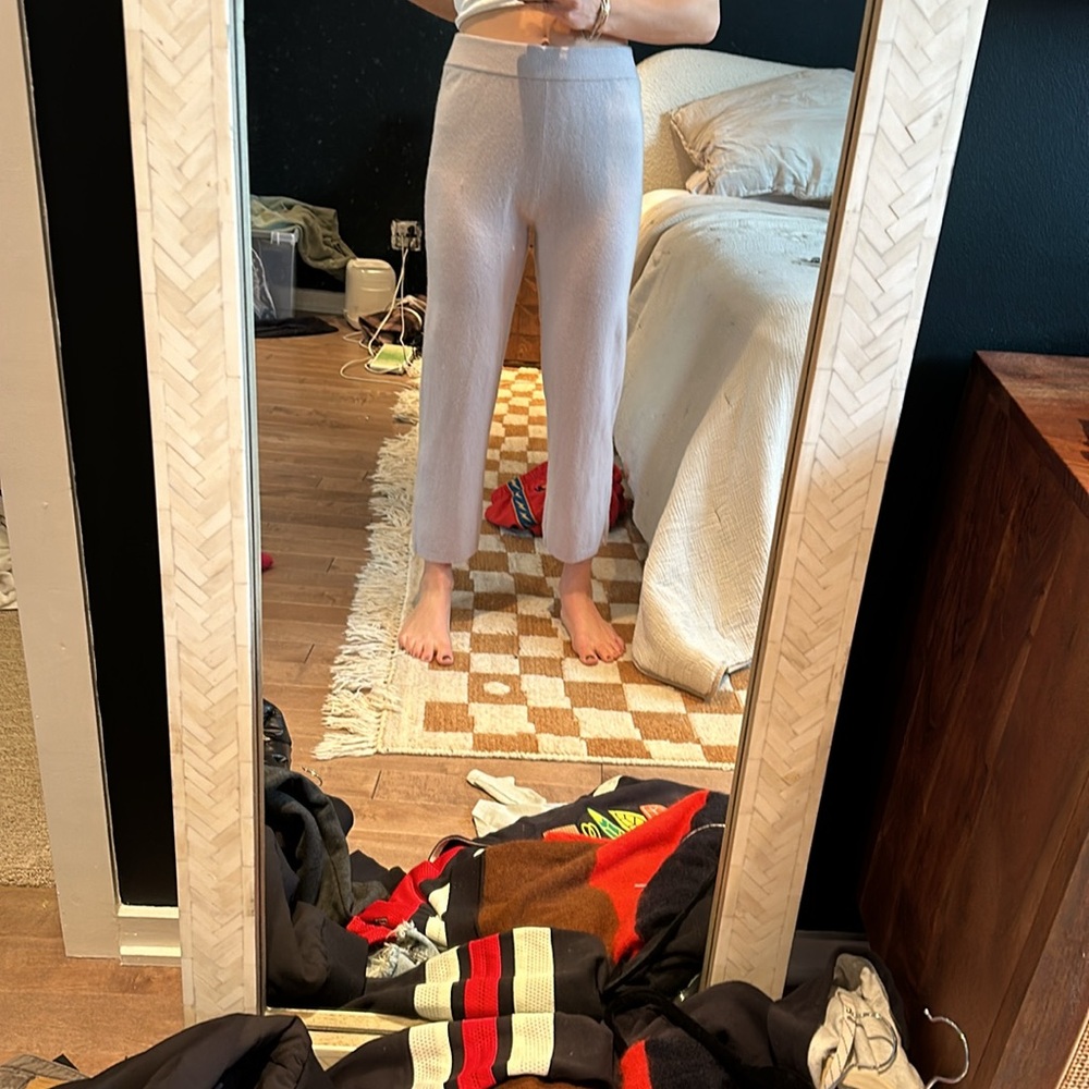 Naaadam cashmere cropped pant NWT never worn